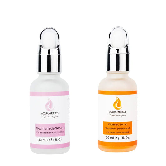 ✨Clear & Bright Duo – Niacinamide + Vitamin C Serum Bundle✨