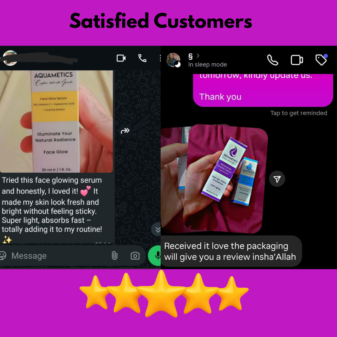 🌟 FACE GLOW SERUM - Instant Radiance & Even Skin Tone