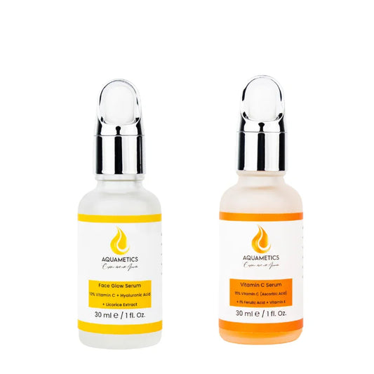 🌟Radiance Duo – Vitamin C + Face Glow Serum  Bundle✨